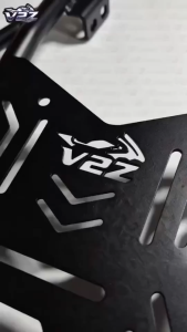 Heavy Duty Top Box Carrier Bracket for XRM 125/110 Motorcycle Rear Rack Rust Resistant Powder Coated