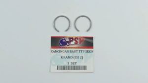 Kancingan Baut Tutup As Skok GRAND SET ISI 2 (PSP) - Kancing Klem Kleman Kunci Shock Breaker HONDA