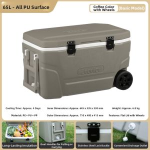 RIVER FISH | High Capacity Wheel Mobile Insulated Box