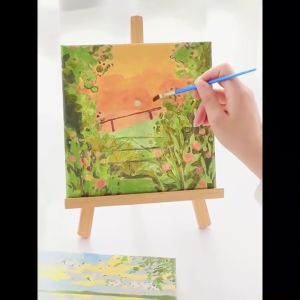 20x20cm Digital Oil Paint by Numbers: Perfect Wall Art for Your Home