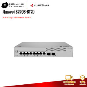 Huawei ekit S220S-8T2J 8-Port Gigabit Ethernet Switch | EJDalanon Enterprise