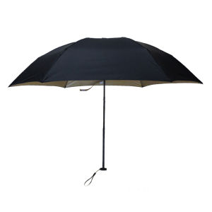 Taiwan Rainbow House Automatic Umbrella Sunshade High End Fumao Umbrella Black Glue Rain And Sun Umbrella Anti Rebound