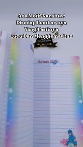 Buku Tulis Kwarto KIKY 38 Lembar Warna & Polos 16x21 cm PAK - 10 Buku