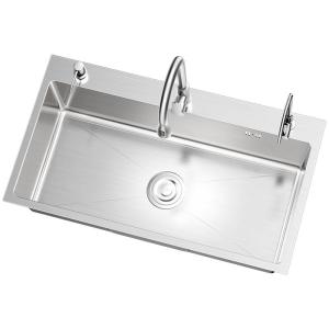 SHENYUAN | Handcrafted Double To Single Large Stainless Steel Kitchen Sink