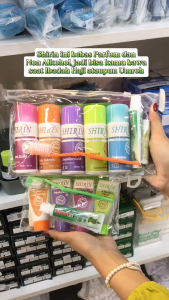 Shirin Set Besar Paket Mandi Toilet Organizer Perlengkapan Mandi Ibadah Haji Umroh