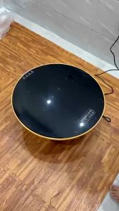 Mâm Điện Hâm Nóng Thức Ăn Giữ Nhiệt Đa Năng Chất liệu: Mặt kính cường lực chống vỡ chống nước chống xước