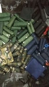 ตราช้าง เปลผ้าร่มหนา2ชั้น เปลสนาม เปลสีพื้น เปลเดินป่า เปลญวน เปลอู่ ผ้าอุปกรณ์ยิ้มสด