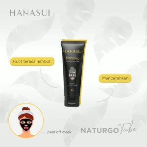 [TUBE ] HANASUI NATURGO TUBE BLACK MASK / NATURGO LIGHTENING PEEL OFF MASK