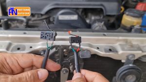 เซ็นเซอร์กันขโมยฝากระโปรง รุ่น SR-01 สำหรับ TOYOTA FORTUNER INNOVA VIGO