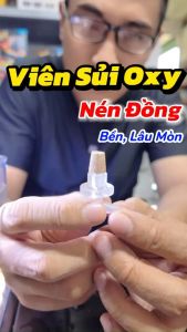Viên Sủi Oxy Chì Đồng - Chắc Chắn Cứng Cáp Lâu Mòn (3x4cm)