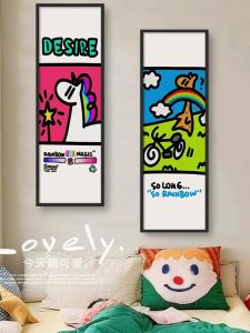 YASISHA | Dopamine Style Kids Room Decorative Painting