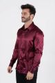 Baju Kemeja Satin Pria Elegan. 