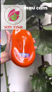 Sơn màu xe máy kéo máy cày máy gạch xám - cam KUBOTA 1K (Code: KBT-02-03). sơn thơm công nghiệp Hyper