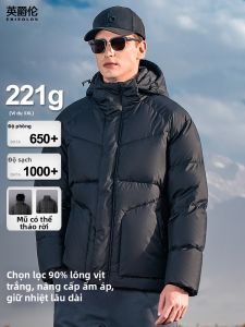 Enjeolon | High Down Fill Mens Hooded Detachable Winter Down Jacket