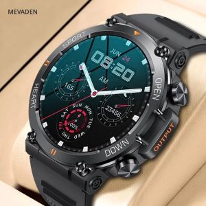 นาฬิกาอัจฉริยะ MEVADEN หน้าจอ 1.39 นิ้ว HD รองรับการโทรผ่านบลูทูธ สำหรับผู้ชาย ติดตามการออกกำลังกาย วัดอัตราการเต้นของหัวใจ แบตเตอรี่ 400mAh ใช้งานได้กับ Android และ IOS รุ่น MD56