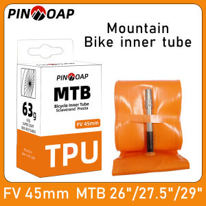 PINMOAP 1/2/5/10PCS MTB Inner Tube TPU Durable Puncture Resistant And Anti-Aging Inner Tube Is Applicable To 26/27.5/29inch