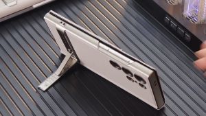 GKK Leather Flip Kick Stand Adjustable Samsung S25 Ultra - S24 Ultra - S23 Ultra Premium Wallet Luxury Card Bag Case