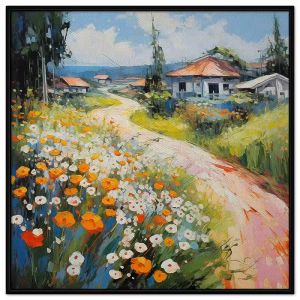 Tranh Treo Tường Canvas tranh dán tường Tranh phong cảnh làng quê CGI-61