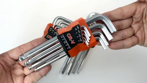 Allen Wrench Set 9PCS Hex Key Wrench Set Torx Allen Wrench Flower Type Spanner L Handle Screwdriver Repair Hand Tools