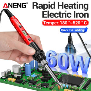ANENG | ANENG SL105 Electric Soldering Iron Digital Display Adjustable Temperature SL104 Adjustment Knob Professional Welding Repair Too