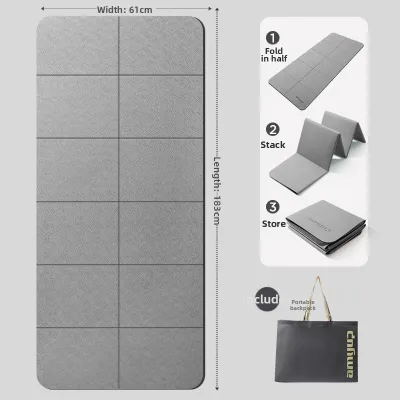 Portable Folding Yoga & Exercise Mat