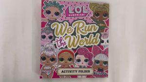 LOL Surprise Ultimate Activity Book Folder with Games Craft Activities Stickers For Kids