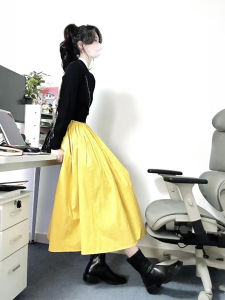 XUECAIQI | Autumn Stylish Slimming Sweater and Skirt Set