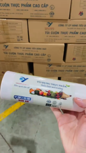 Túi Đựng Thực Phẩm Green Famcog Cuộn 300g Dẻo Dai Bền An Toàn Chịu Lực Tốt
