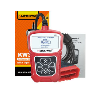 KONNWEI KW310 OBD2 Scanner 12V Car Code Reader Diagnostic Tool Multiple Languages for OBD II Vehicles After 1996 PK ELM327