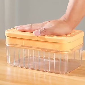 SG Stock Reusable Silicone Ice Cube Tray Mold – Fast Freeze Non-Stick Ice Storage Container for Kitchen Home Bar