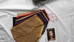 Combo 5 Quần lót nữ thun lạnh GOMTAT cạp cao cao cấp quần sịp chất liệu vải su mềm mịn thoáng mát không lộ viền - QLN-SU-02-CB5