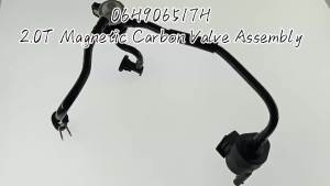 For A3 A4 A5 TT Golf MK6 Passat B6 Tiguan 2.0TFSI Fuel Tank Vacuum Solenoid Vapor Canister Purge Valve Ellipse 06H 906 517H