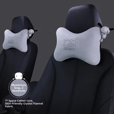 icaroom | Memory Foam Car Headrest & Lumbar Support Pillows
