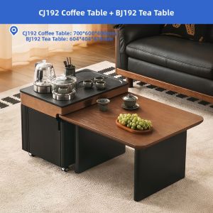 Vintage Style Coffee Table Mobile Side Table