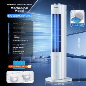 Haier | Portable Air Cooler Fan with Water Cooling System for Home Use Quiet Operation Compact Design Easy to Use Air Conditioner for Room