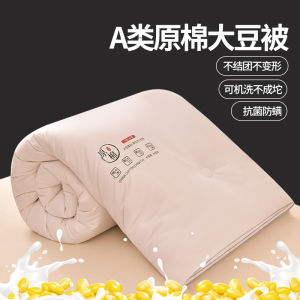 A-Class Soybean Fiber Quilt Core Spring Autumn Summer Lightweight Air Conditioning Quilt Core Four Seasons Universal Winter Quilt