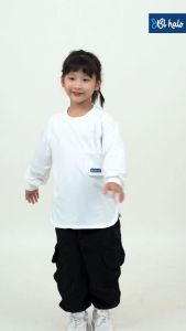 Áo Thun Dài Tay Bé Trai Bé Gái 2-9 Tuổi BL HALO Áo Dài Tay Cho Bé 2 Màu Vải Da Cá Cao Cấp Mềm Mại Giữ Nhiệt Cho Bé APD11
