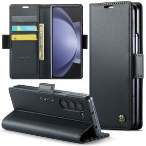 szhaiyu | Magnetic Flip Leather Protection Phone Case for Samsung Galaxy Z Fold 8 Ultra 7 6 5 Fold8 Fold7 5G Wallet with Card Holder Cover