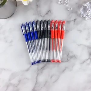 Perfect Life 5pcs Standard Gel Pen European Standard Gel Pen Fountain Pen AA Type Writing Pen Water-Based Pen