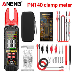 ANENG | ANENG PN140 Intelligent Clamp Multimeter 90 Degree Rotatable U-Jaw Auto Color Identification LCD NCV Electrician Repair Tool