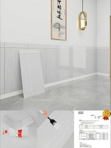 O Margo | Thickened Water-resistant Moisture-proof Adhesive Peel and Stick Wall Skirting