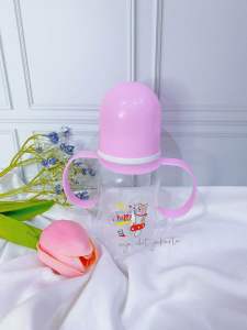 Botol bayi 250ml dengan gagang dot susu bayi 125ml / botol susu murah/ botol bayi ekonomis