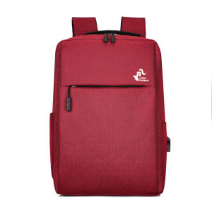 Techdoo Tas Ransel Pria USB Charger & Tas Sekolah Tas Punggung Laptop