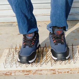 Brand WHITBY (COD 3 Days Delivery)New High Quality Mens Women Work Safety Shoes Anti-Puncture Safety Shoes Hiking Shoes Steel Toe Military Boots Work Shoes