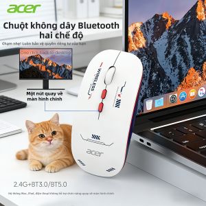 Acer | Portable Silent Charging Dual Mode Bluetooth Mouse