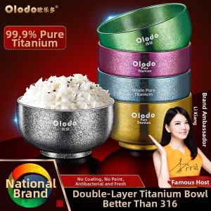 Olodo | Titanium High Aesthetic Value Double Layer Anti-scalding Bowl