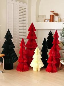 CHUDUO | Honeycomb Folding Christmas Tree for Living Room