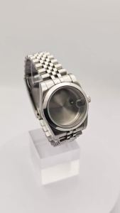 RICHUS 36mm/39mm Silver Stainless Steel Watch Case Sapphire Fit NH35 NH36 ETA2824 2836 Miyota82-DG Movement Watch Accessories