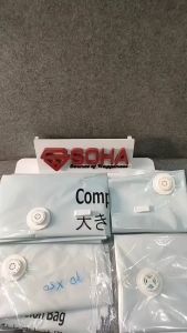 VB-08 Plastik Vakum Baju Model Kompres Plastic Vacuum Compression Untuk Bungkus Baju Selimut Bantal Serbaguna
