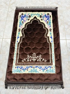 ผ้าปูละหมาด พรมปูละหมาดหนานุ่ม พรมละหมาด พรมปูละหมาด ผ้าละหมาด prayer rug prayer mat sejadah tebal